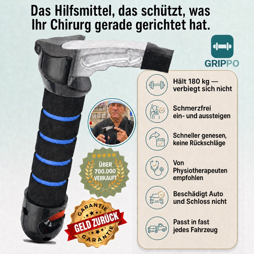 Grippo Autotürgriff – hält 180 kg